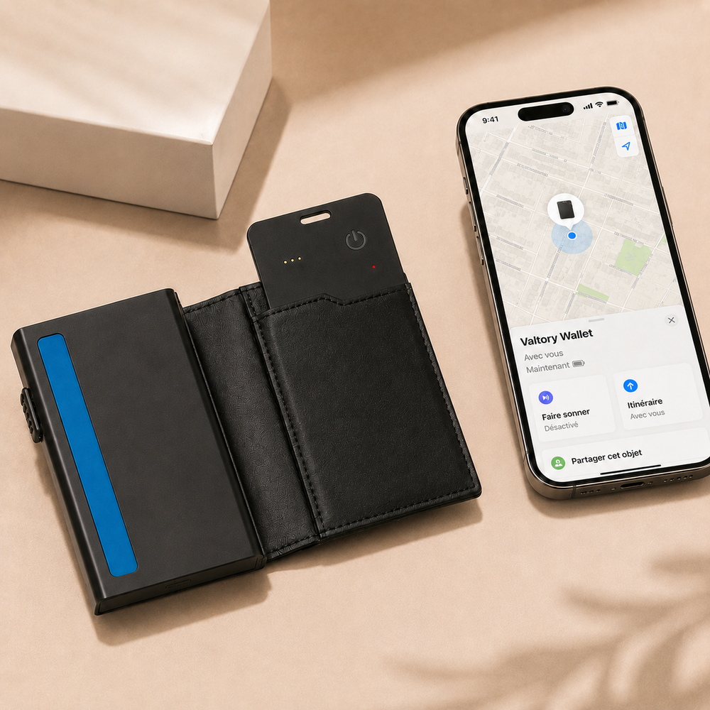 Carte Tracker Voryma avec iPhone