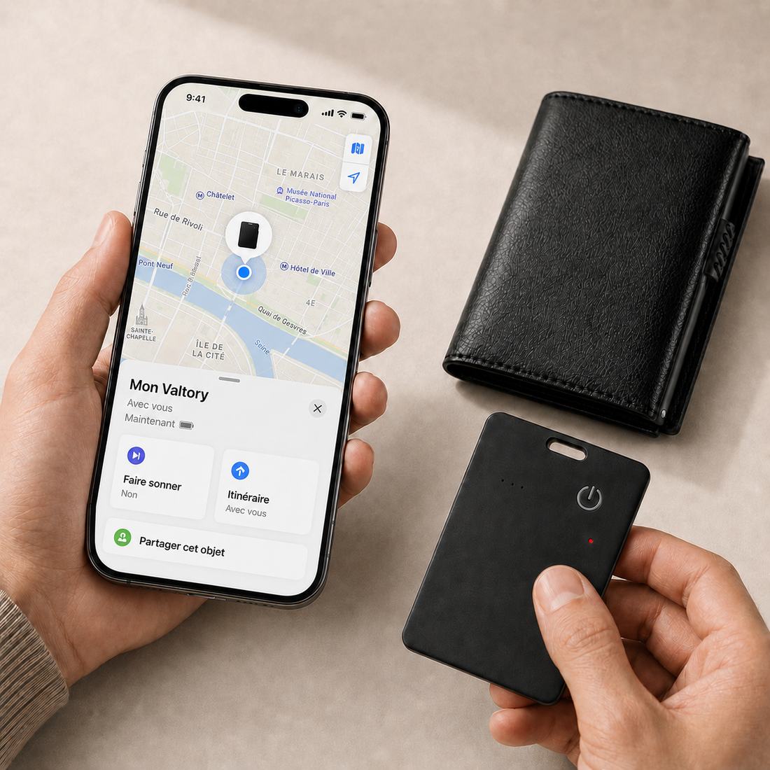 Tracker Card Valtory