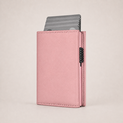 Portefeuille pop-up compact Valtory rose