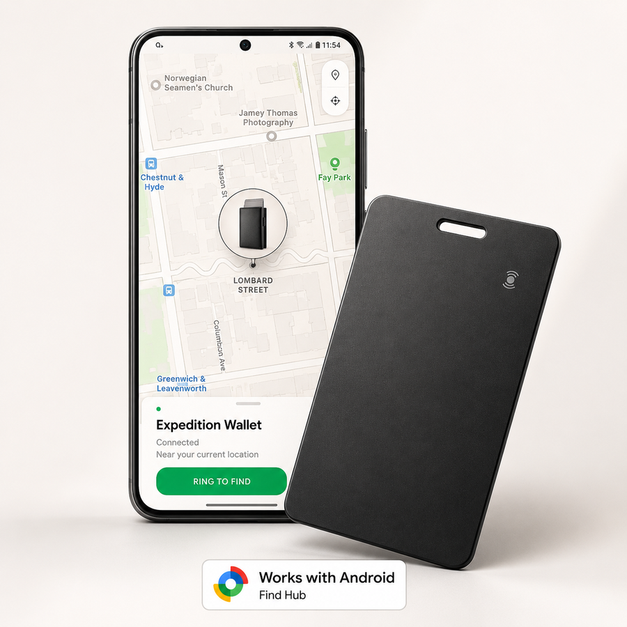 Carte Tracker Voryma pour Android avec app Google Find Hub