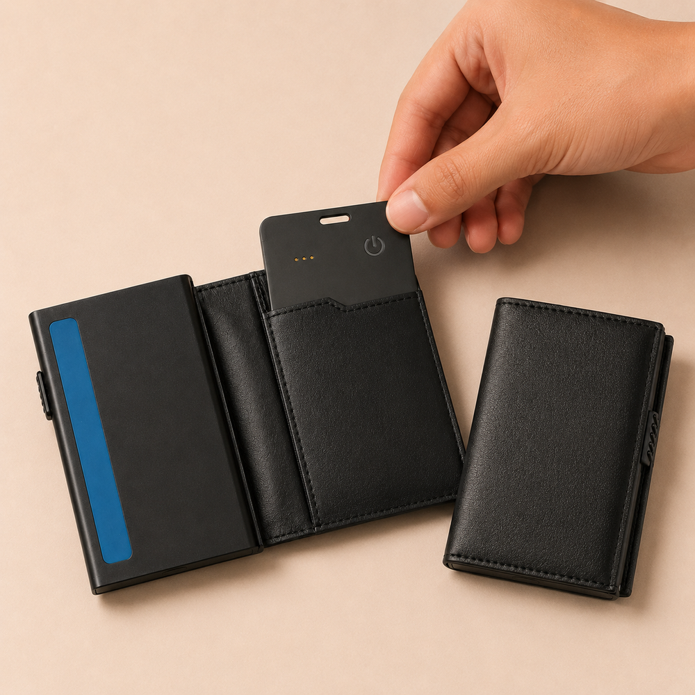 Carte Tracker avec portefeuille Valtory